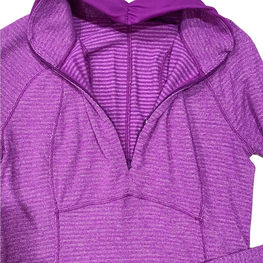 LULULEMON Runderful 1/2 Half Zip Long Sleeve Pullover Top + Small Reusable Bag - Picture 12 of 16